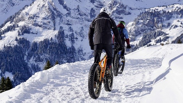 cyklistika na sněhu